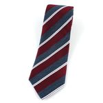 [MAESIO] KSK2551 Wool Silk Striped Necktie 8cm _ Men's Ties Formal Business, Ties for Men, Prom Wedding Party, All Made in Korea